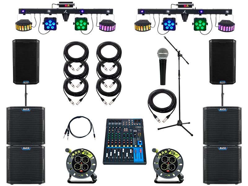 Pack altavoces e iluminación SL6