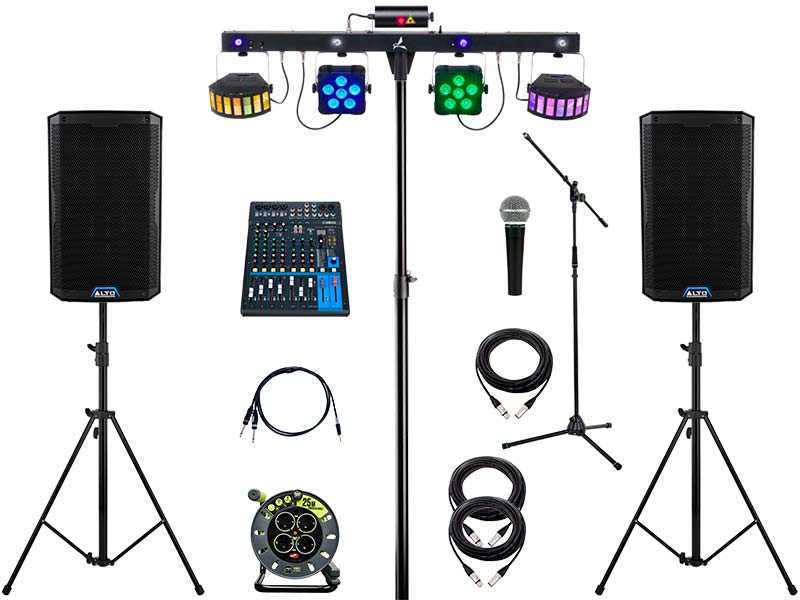 Pack altavoces e iluminación SL2