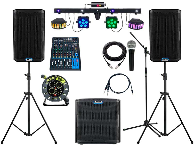 Pack altavoces e iluminación SL3