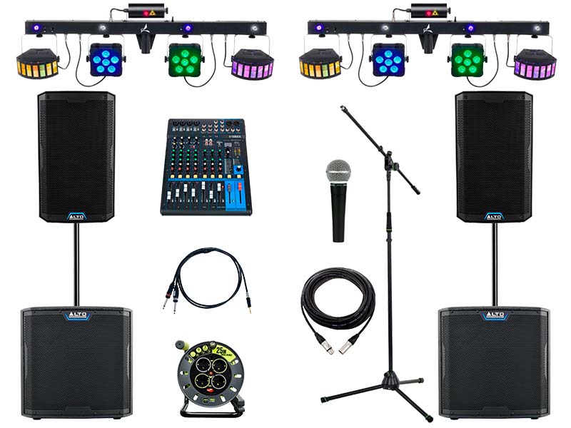 Pack altavoces e iluminación SL4