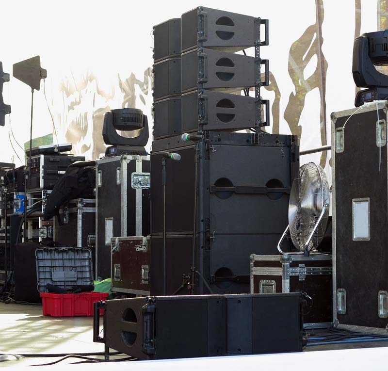 Empresa de alquiler de altavoces para bodas, fiestas y conciertos