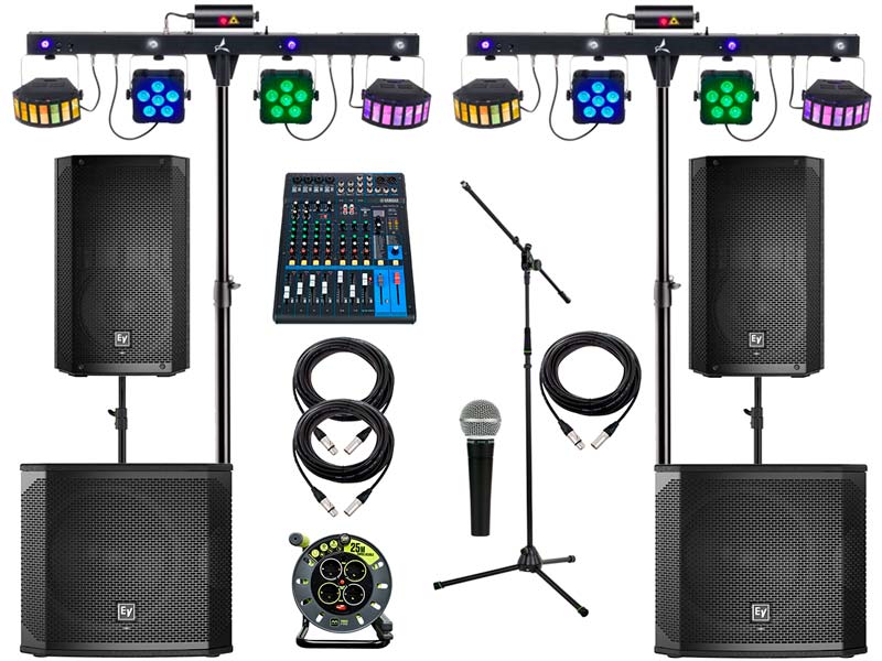 Pack sonido e iluminación